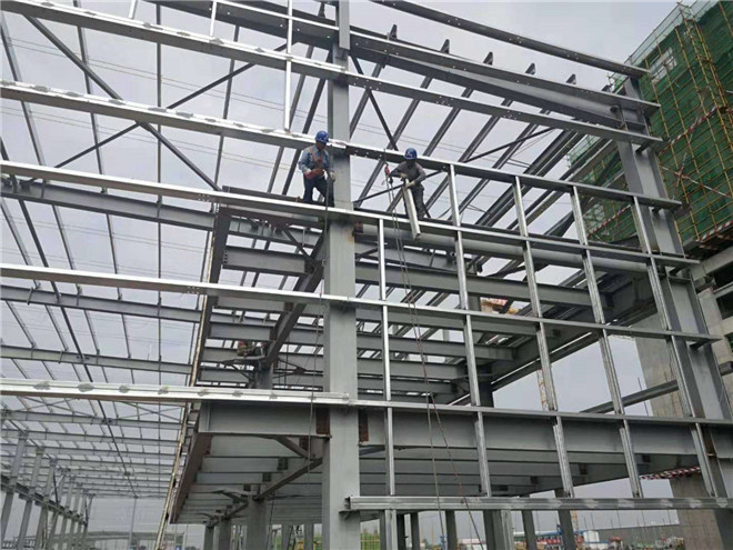 单层厂房结构吊装工程_钢架结构厂房图纸图_单层钢结构厂房图纸