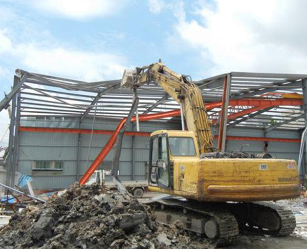 厂房拆除后重建 原厂房账面价值 固定资产清理_北京丰台区厂房拆除公司_钢结构厂房拆除价格