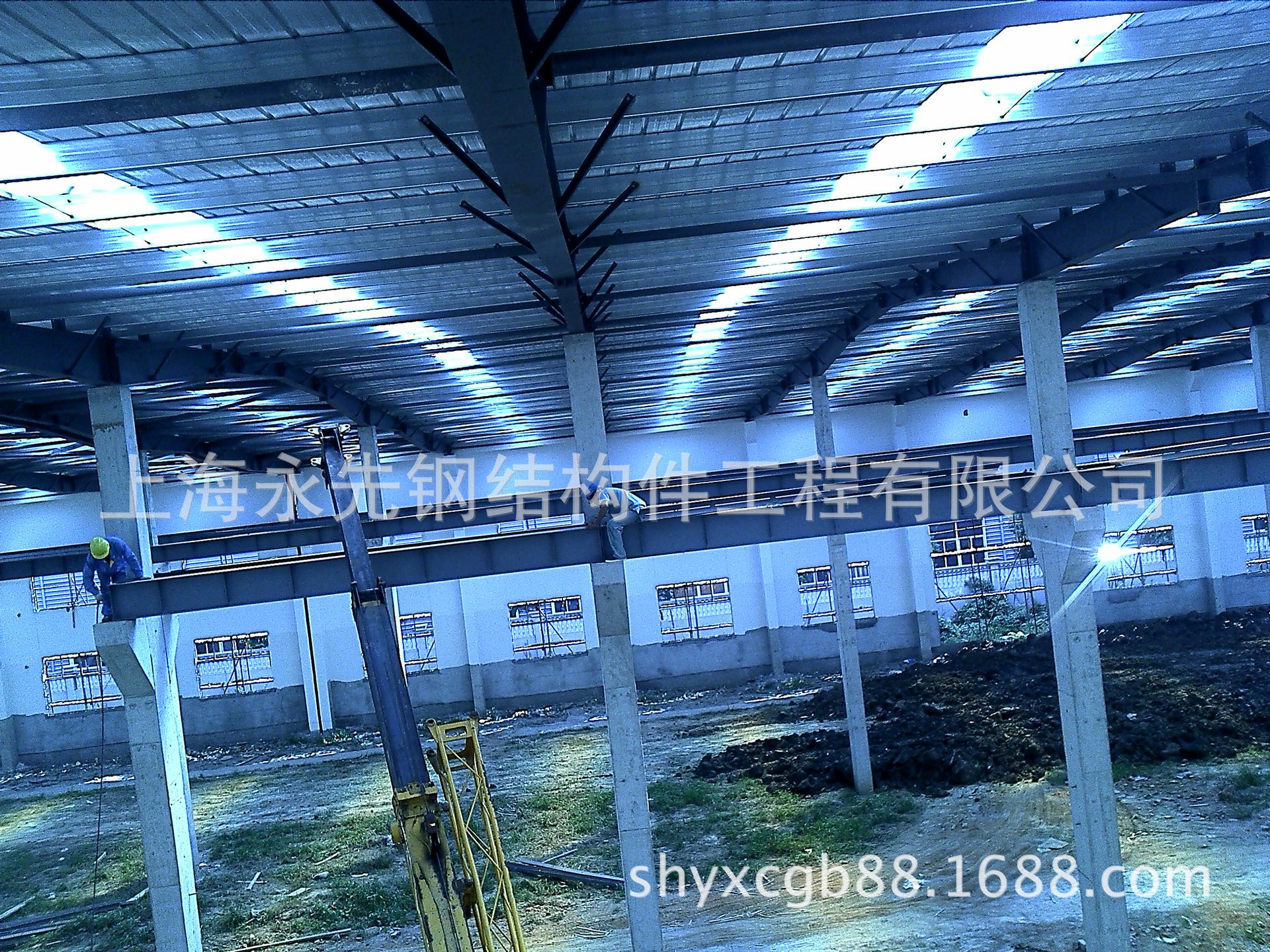 广西南宁银双轻凭钢活动厂房_轻钢厂房含钢量_钢结构厂房模型
